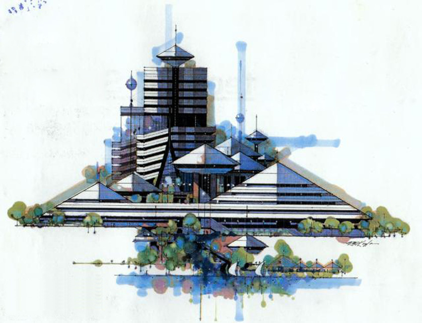 室内设计表现技法之马克笔