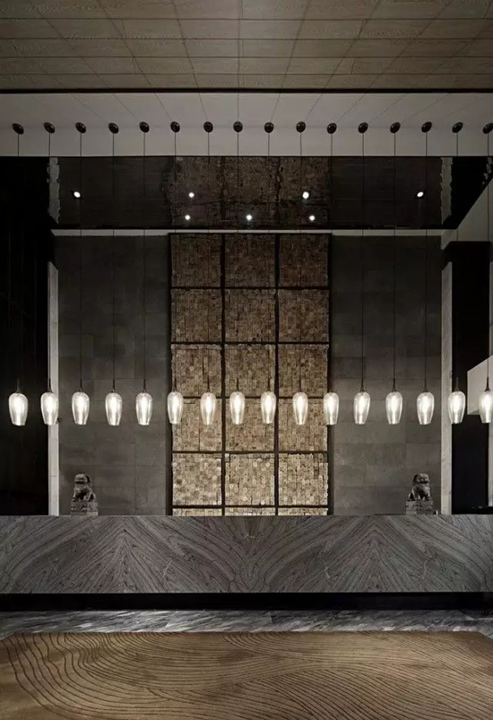 石材搬上墙,满满的土豪既视感!