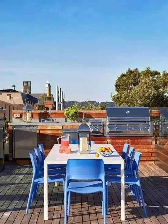 在家也能享受阳光,非常漂亮的露台设计!